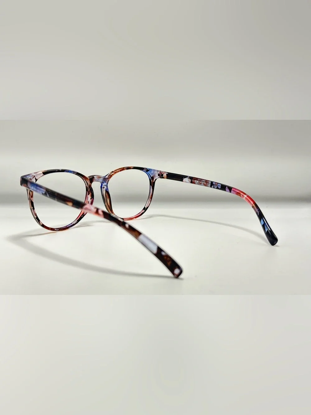 Eyeboydirect Chilling Multi-Color Oval Sunglasses Frames Only